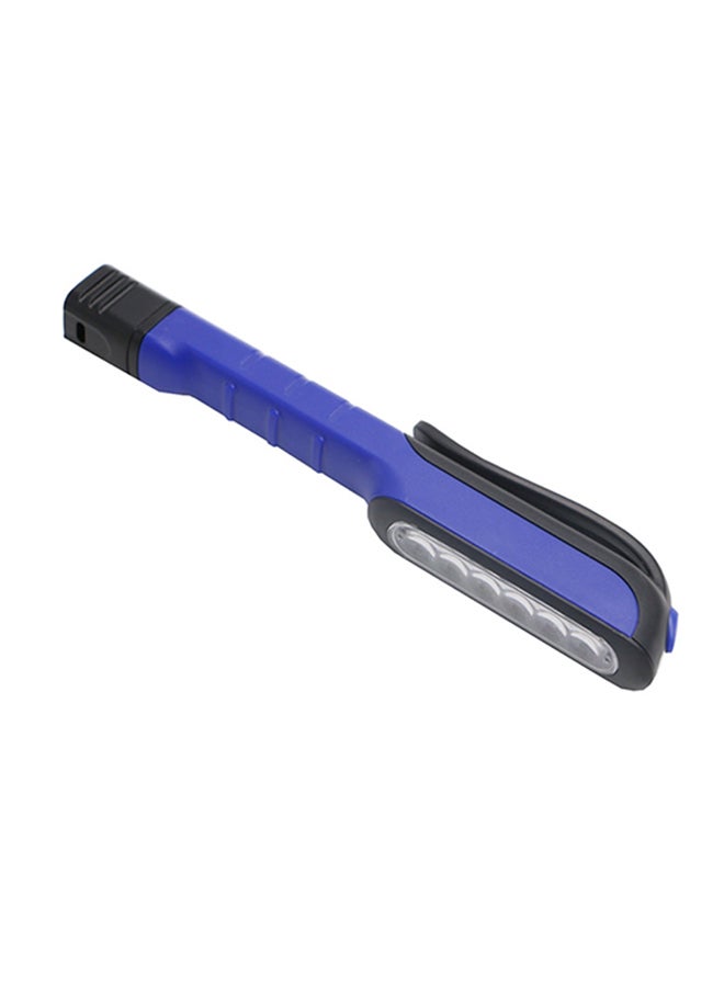 Multifunctional LED Flashlight Blue 20x7x5cm - Image 1