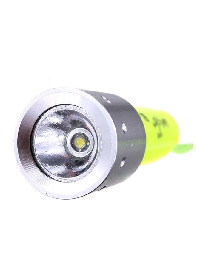 كشاف LED قابل للتعديل ومضاد للماء أخضر/فضي 16x7x7Ø³Ù†ØªÙŠÙ…ØªØ±