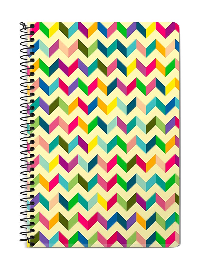 Stylizedd Happy Chevy A5 Spiral Notebook Multicolour