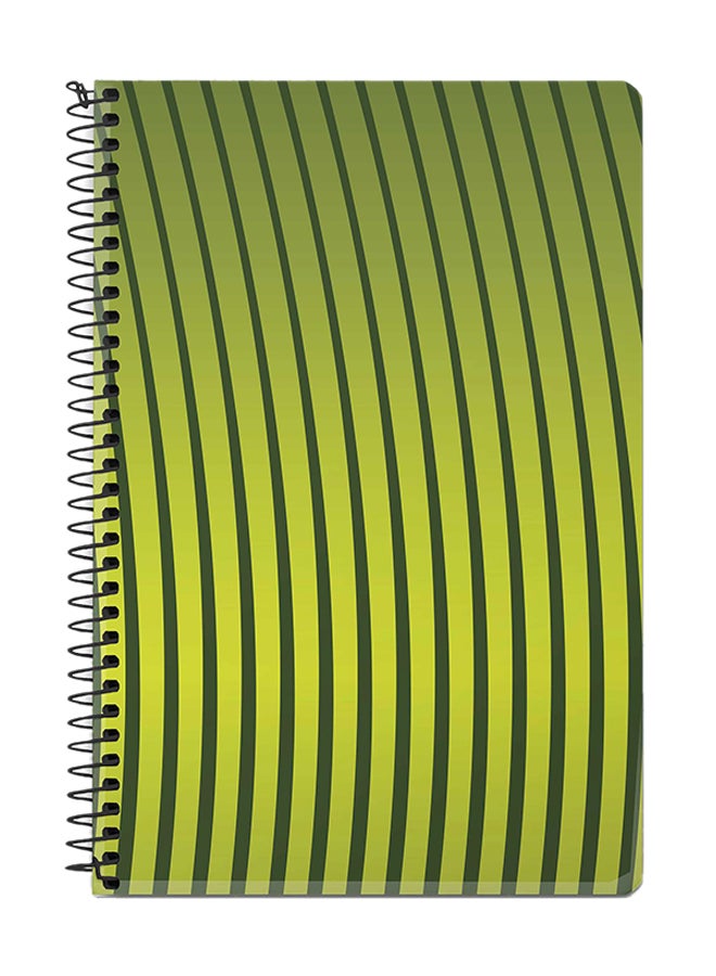 Stylizedd Grassy Blades A5 Spiral Notebook Green
