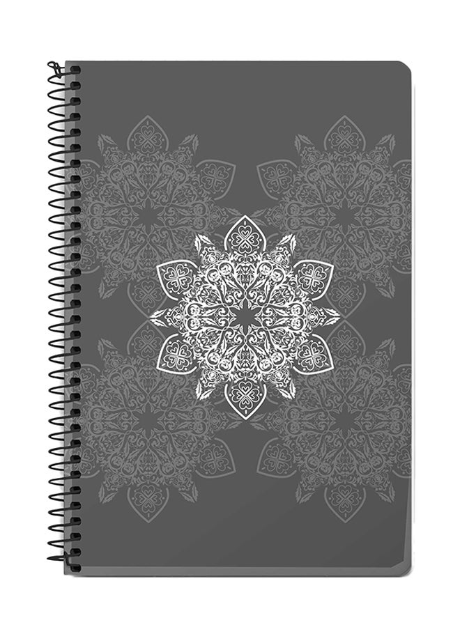 Stylizedd Arab Odessey A5 Spiral Notebook Grey