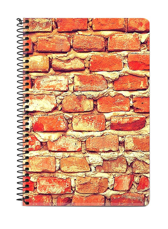 Stylizedd Old Hut A5 Spiral Notebook Multicolour