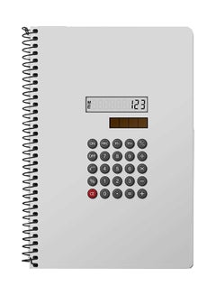 Stylizedd Calc A5 Spiral Notebook White 