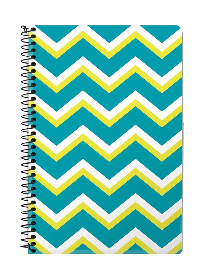 Stylizedd Chevy Lime A5 Spiral Notebook Multicolour