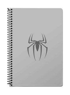 Stylizedd Spidermark A5 Spiral Notebook Grey 