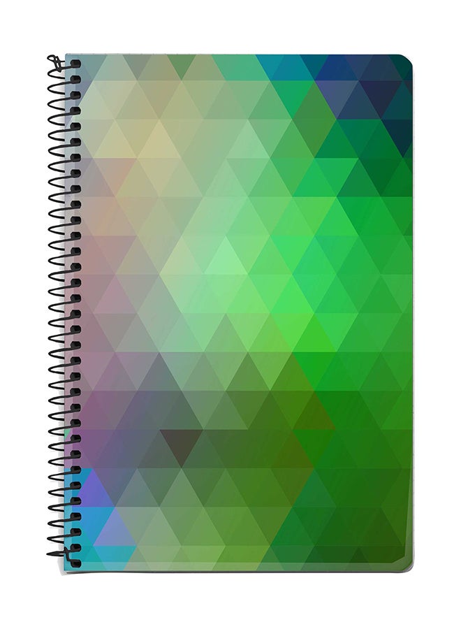 Stylizedd Orchid Prism A5 Spiral Notebook Multicolour
