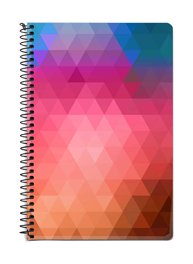 Stylizedd Anna's Prism A5 Spiral Notebook Multicolour