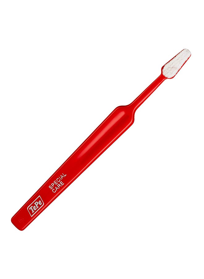 تيبي فرشاة أسنان ناعمة للغاية أحمر 20جرام - Image 1