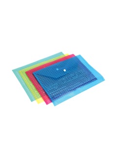 MODEST 4-Piece Document Storage Filling Envelope Set Muliticolour 