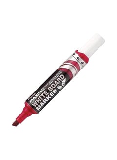 Pentel Maxiflo Chisel Tip White Board Marker Red 