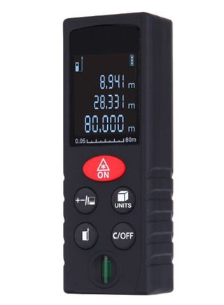 مقياس ليزر رقمي للمسافات بميزان استواء أسود - v1568182311/N29644418A_1