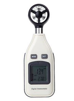 Digital Wind Speed Anemometer White/Black 20.5 x 5.6 x 15.2centimeter