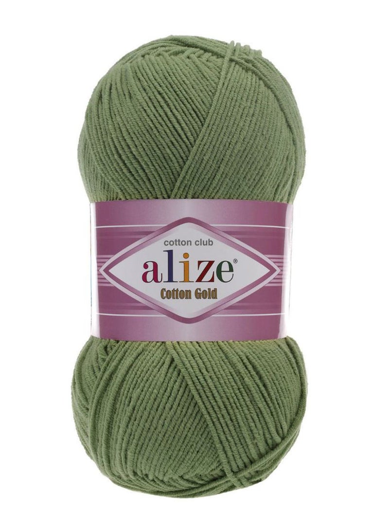 Hand Knitted Yarn Green 330meter