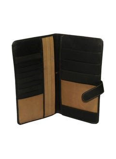 LAVERI LEATHER Designer Passport Holder Black  - Image 3
