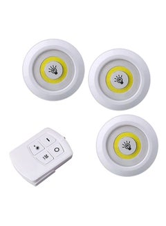 Generic LED Wall Lamp With Remote Control White  - Image 1