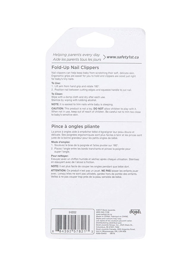 Safety 1st Hospital's Choice Fold Up Nail Clippers - Image 4
