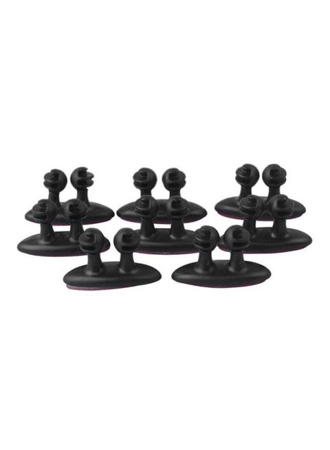 8-Piece Cable Holder Tie Fixer Set