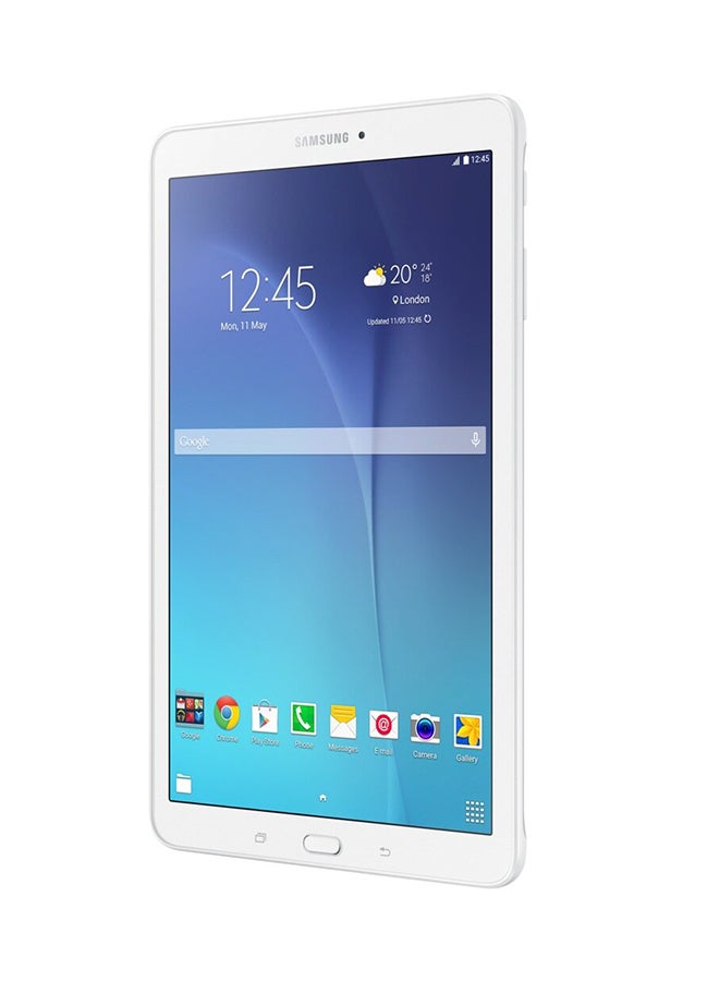 Samsung - Galaxy Tab E T561 9.6-Inch, 8GB, Wi-Fi, 3G, Pearl White - Image 1