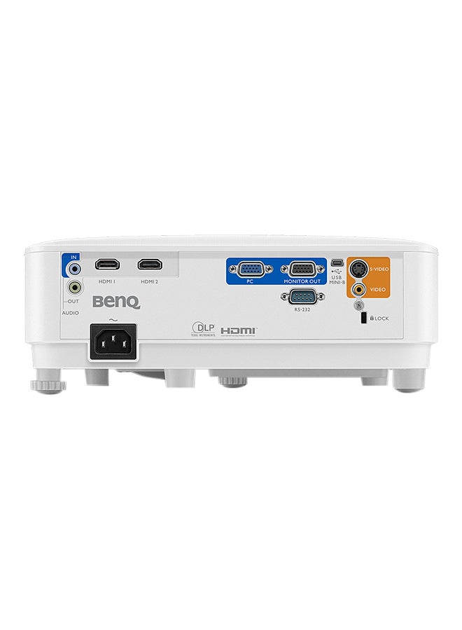 بين كيو - جهاز بروجيكتور للبيزنس بمنظومة عرض واسعة (XGA ) وبسطوع 3600 لومينز MX550 أبيض - Image 1