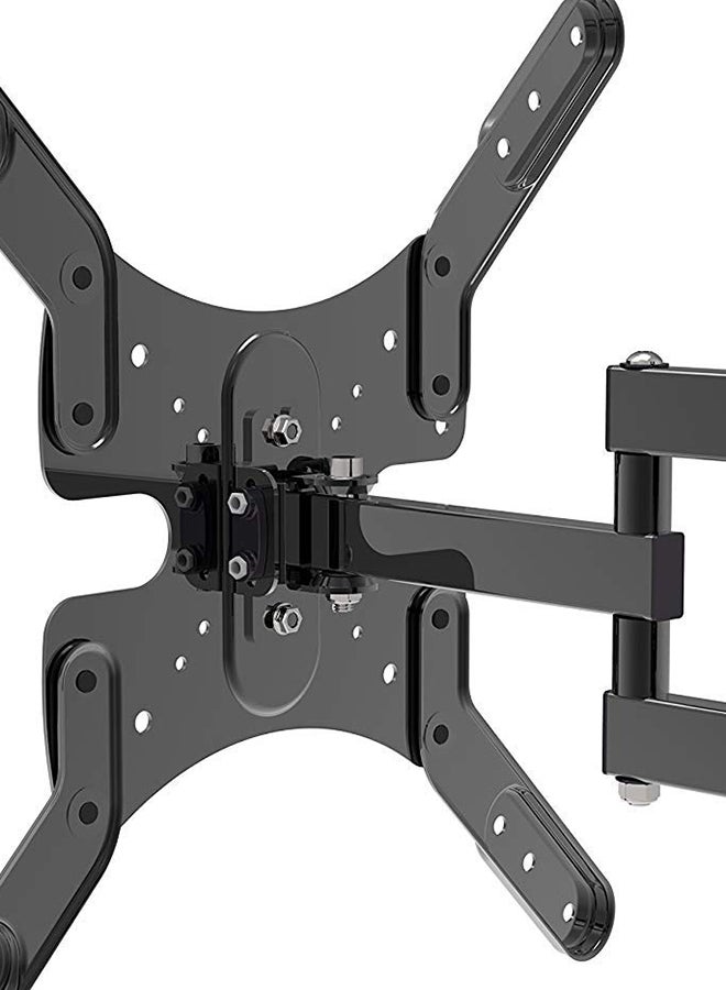 Alpha Full Motion TV Wall Mount for Most 32-55 Inch, Rotating.Weight up to 60lbs (32 to 55) Black  - Image 2
