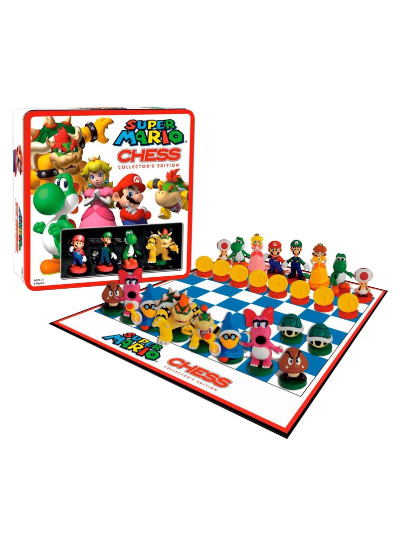 USAopoly - Super Mario Bros Chess Game - Image 1