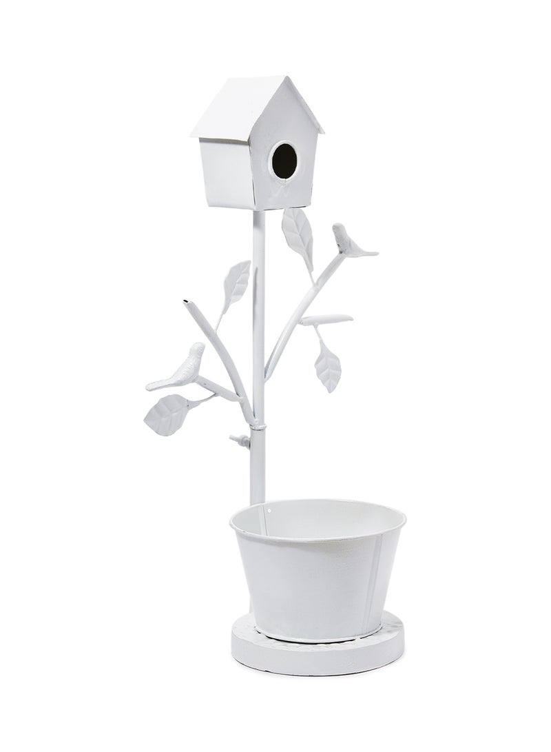 Kmte Steel Home Plant Stand White 28x48x17cm - Image 2