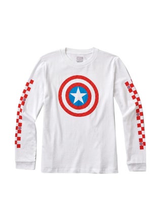 Captain Shields Tshirt White/Red - v1568197966/N27270355V_1