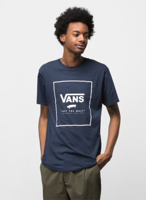 Print Box Tshirt Blue