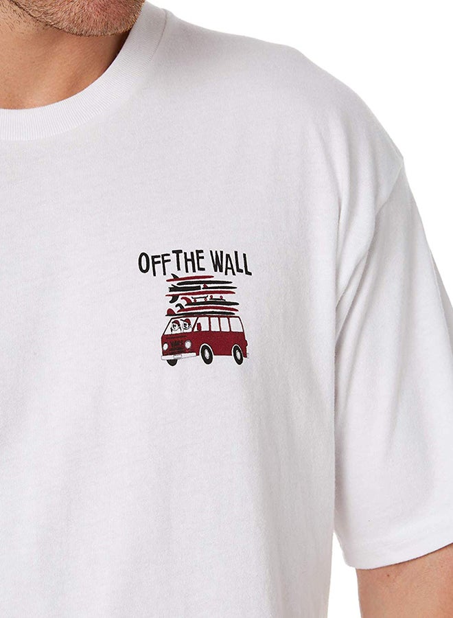 Yusuke Van Print Tshirt White