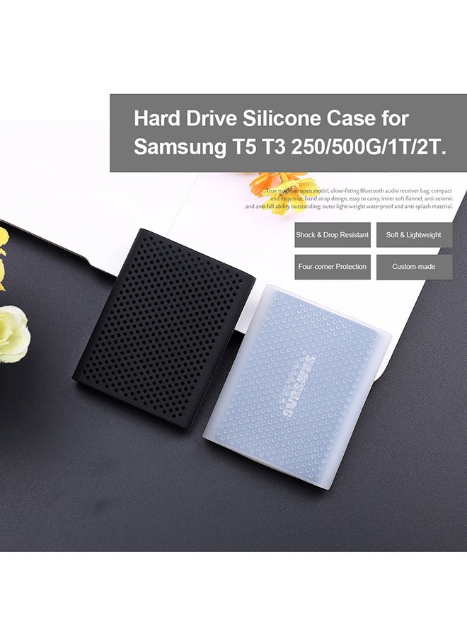 Silicone Case For Samsung Hard Drive White - Image 4