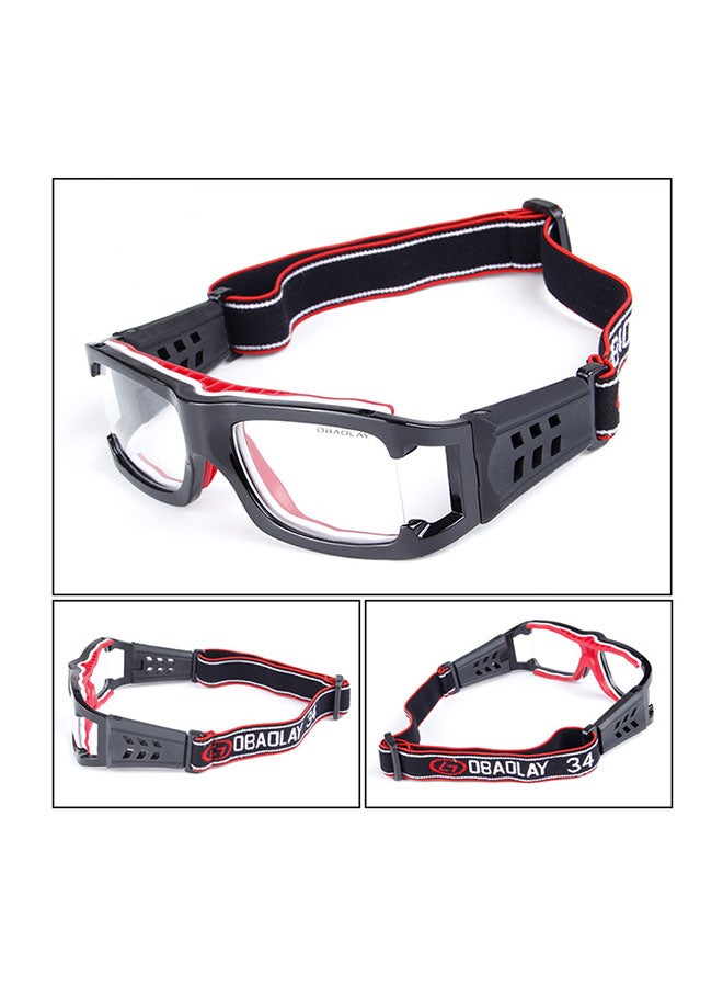 نظارة للسلامة رياضية واقية مزودة بمثبت مع حزام - Image 3
