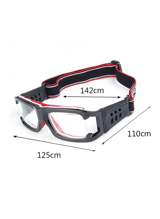 نظارة للسلامة رياضية واقية مزودة بمثبت مع حزام - Image 2