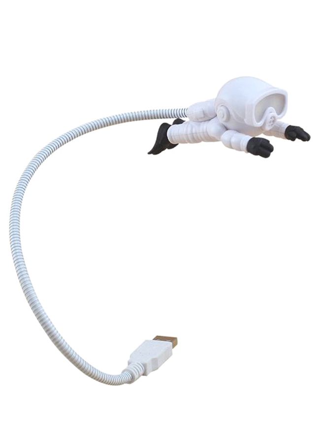Mini LED Diver Table Lamp White