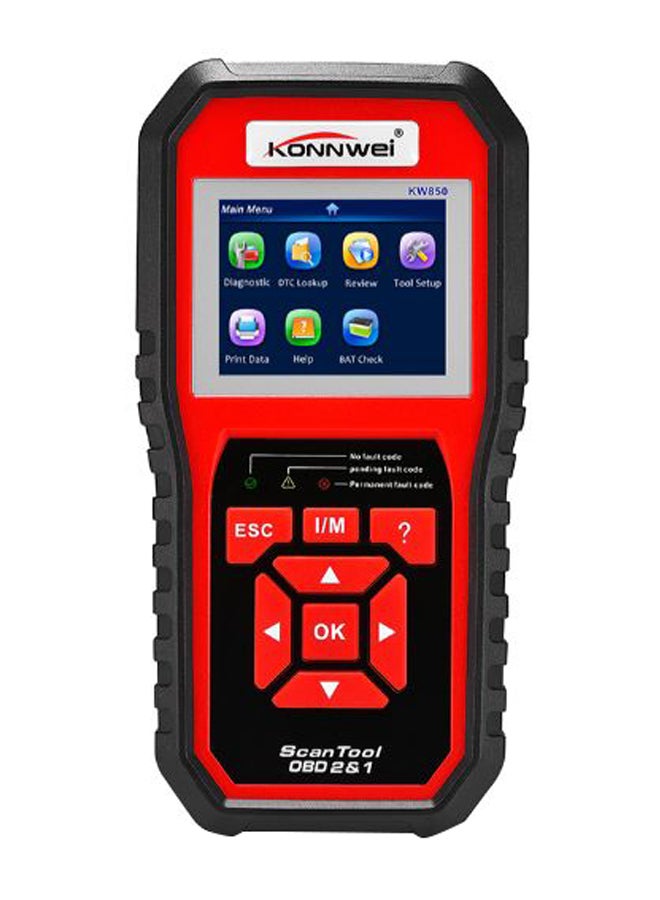 Universal Code-Reader Scanner Diagnostic Tool Red/Black