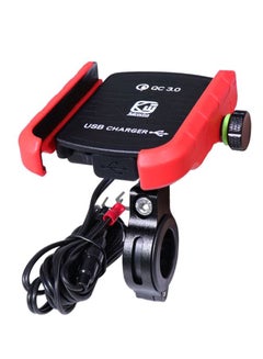 Generic Bicycle USB Charging Phone Holder Handlebar Mount  - Image 1