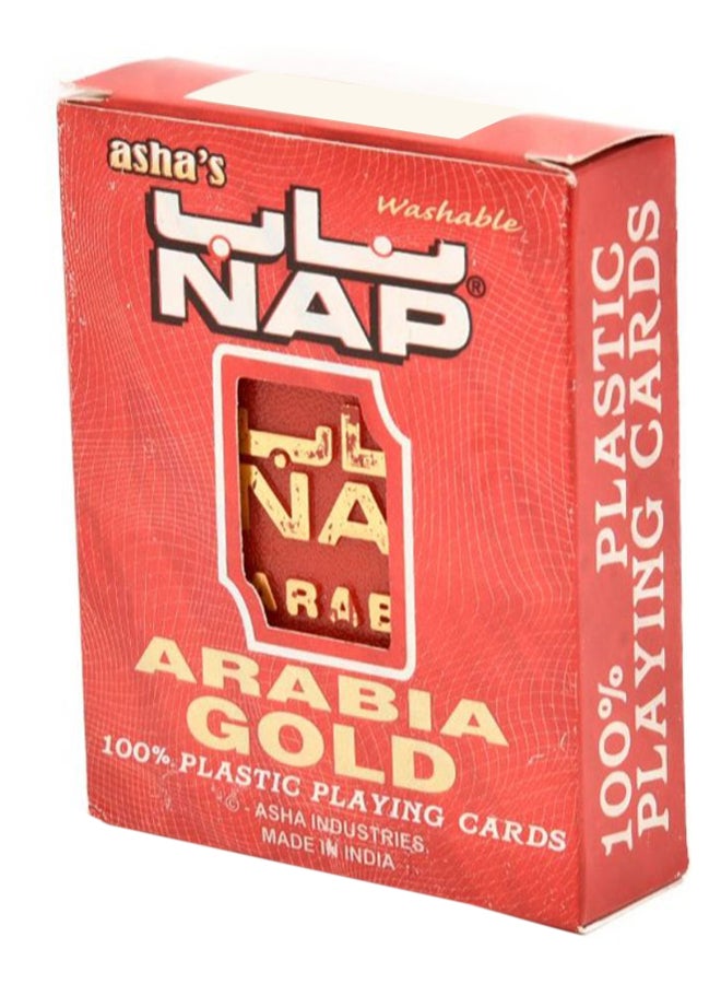 Nap Arabia Gold Playing Card  - Image 2