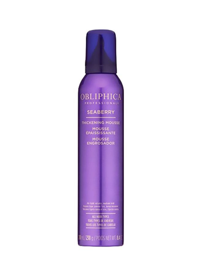 Obliphica Professional Seaberry Thickening Mousse 238grams  - Image 1