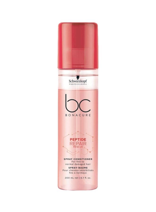 Schwarzkopf BC Peptide Repair Rescue Spray Conditioner 200ml