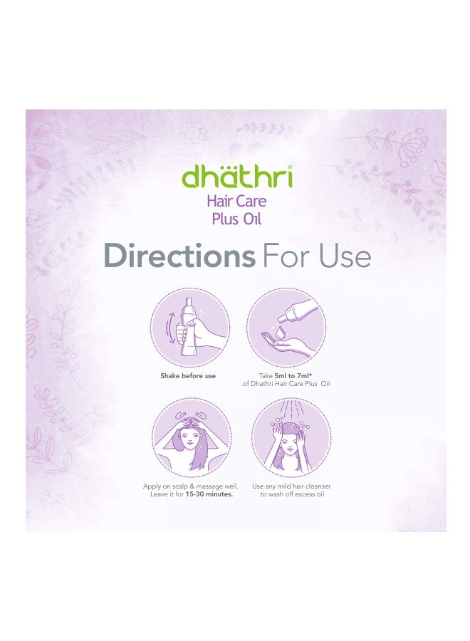 dhathri Hair Care Plus Oil 100ml - Image 2
