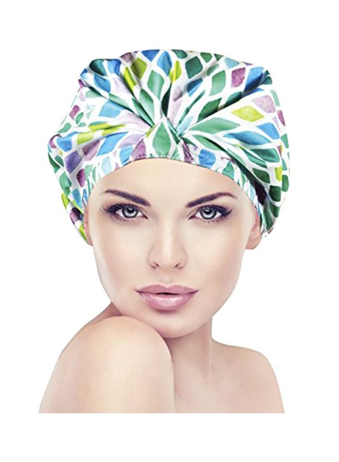 Betty Dain Trendy Turban Shower Cap Multicolour 1.5x7x4inch - Image 4
