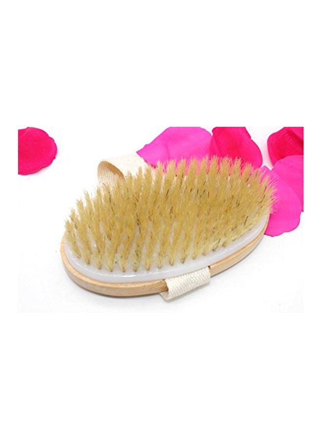 Rubinson-store Exfoliating Body Brush Beige 0.2888x0.28x0.8978inch - Image 2