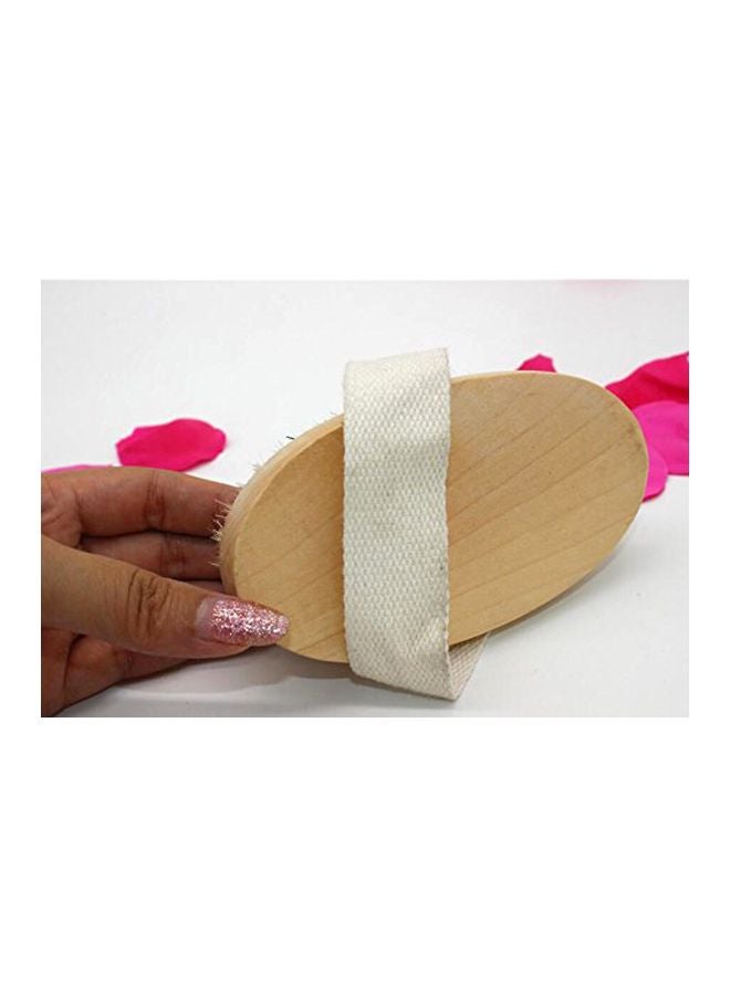 Rubinson-store Exfoliating Body Brush Beige 0.2888x0.28x0.8978inch - Image 4