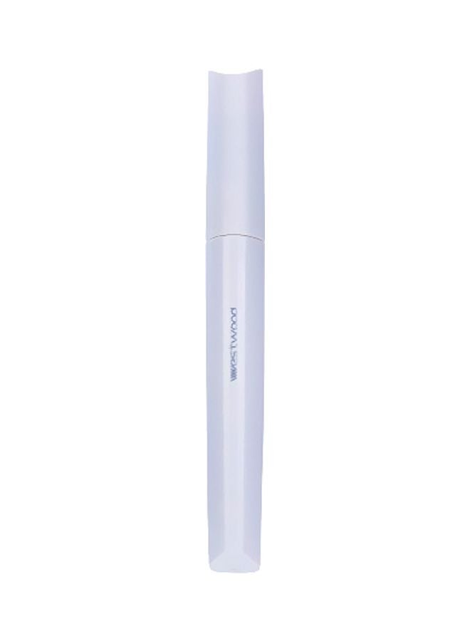 Hiyoo Plastic Toothbrush Case White 1.1x8.3x1.1inch - Image 1
