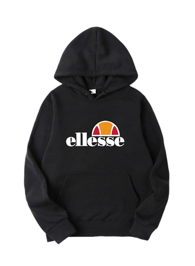 Gottero Graphic Hoodie Black - Image 1