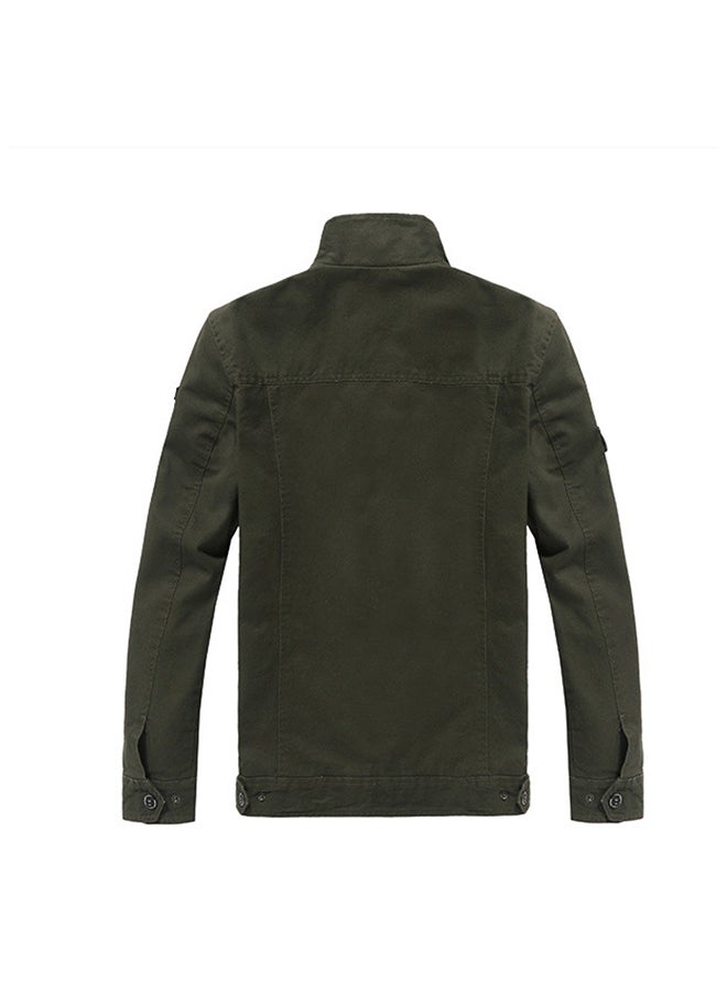 Military Lightweight Jacket Green - Image 2