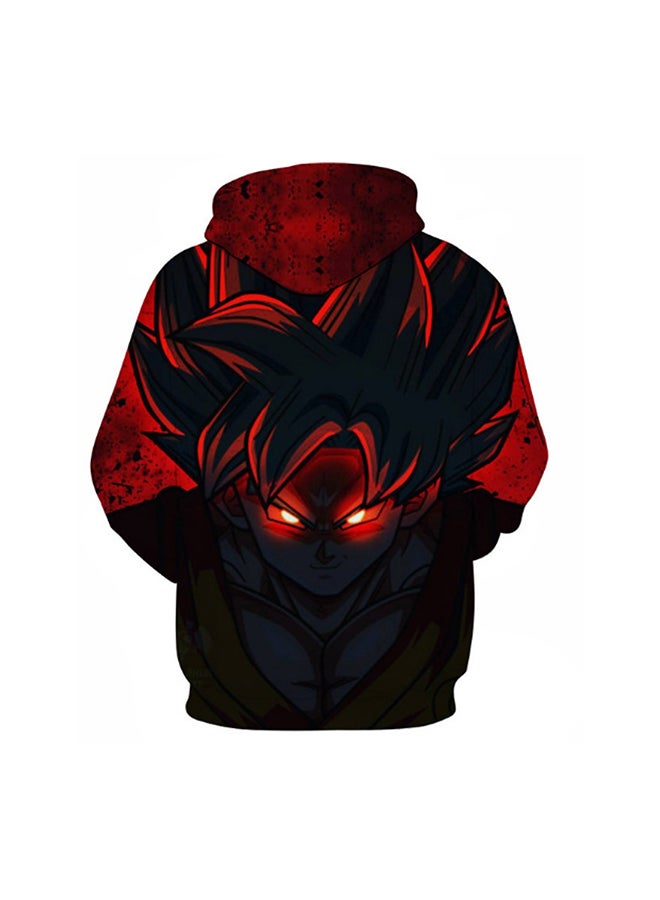 Generic - 3D Realstic Print Drawstring Hoodie Multicolour - Image 1