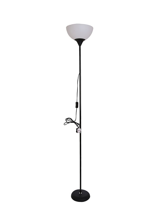 مصباح LED للأرضية أبيض/ أسود 1.75متر
