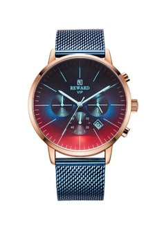 REWARD Men's Stainless Steel Analog Watch With Date Display RD82004M  - Image 1