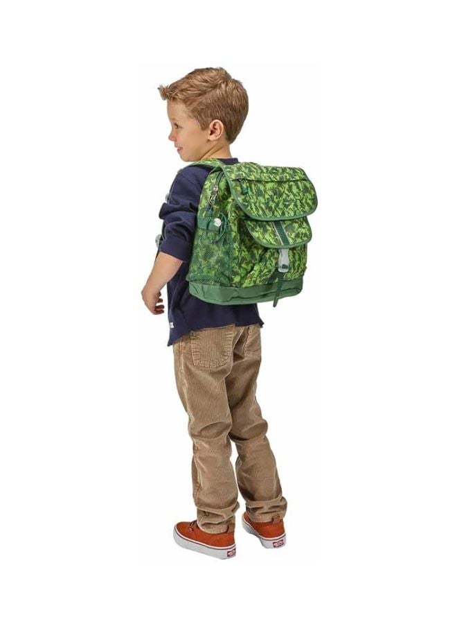 Bixbee Dino Camo Kids Backpack Green  - Image 2