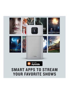 BenQ Portable Projector With Bluetooth Speaker GV1 Silver  - Image 5